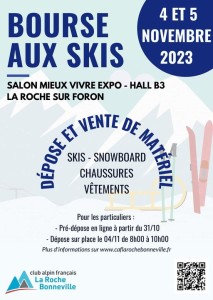 BOURSE AUX SKIS