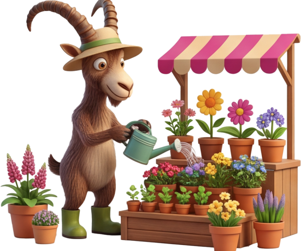 Vente éphémère de plantes